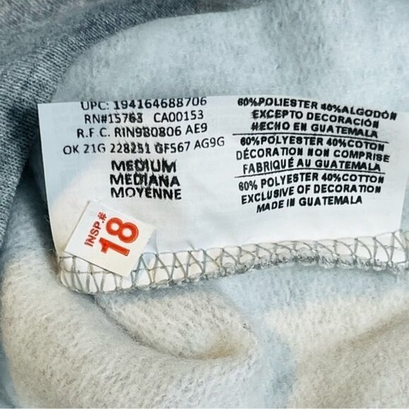 Champion  Powerblend Classic sweatshirt grey crewneck Style GF567 Size M - Picture 12 of 14